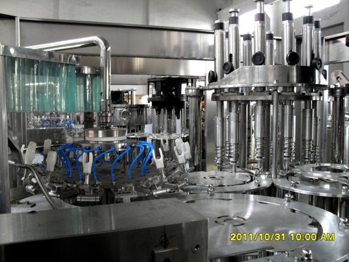 Καυτή μηχανή πλήρωσης ποτών ελέγχου PLC για την αυτόματη επεξεργασία ποτών χυμού τσαγιού 0