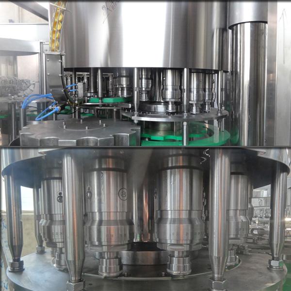 Μηχανή πλήρωσης μεταλλικού νερού 17000 μπουκαλιών για τη μαζική παραγωγή 2