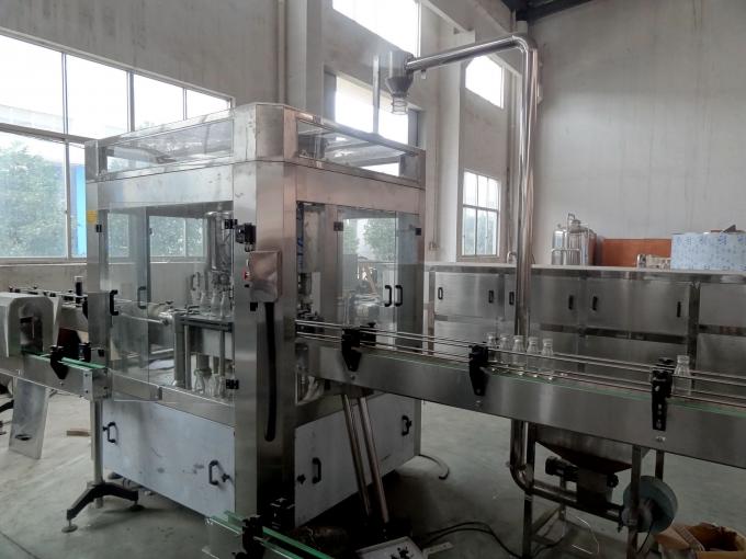 Αποστηρωμένος βαθμός τροφίμων μηχανών πλήρωσης μπουκαλιών γυαλιού γάλακτος/γραμμών παραγωγής εμφιάλωσης SS304 0