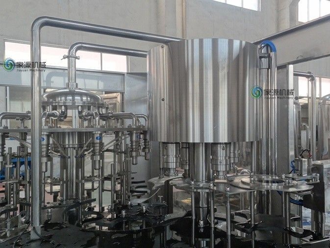 Αυτόματη μηχανή κάλυψης πλύσης μπουκαλιών εξοπλισμού πλήρωσης μπουκαλιών CE/SGS 2