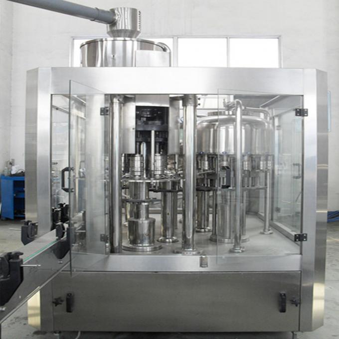 Αυτόματη μηχανή κάλυψης πλύσης μπουκαλιών εξοπλισμού πλήρωσης μπουκαλιών CE/SGS 0