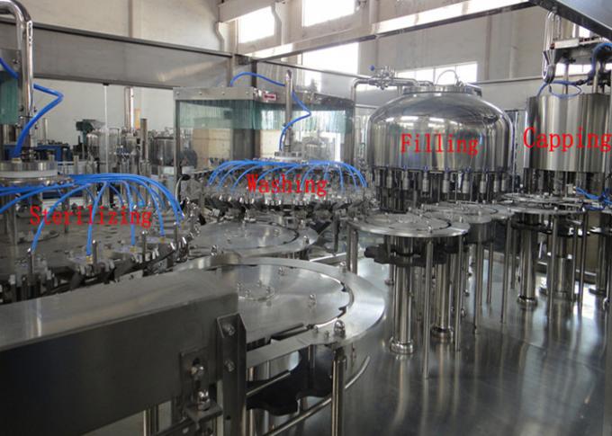 Πλαστικό 10000BPH 6.5kw/μηχανή πλήρωσης πόσιμου νερού μπουκαλιών γυαλιού 2