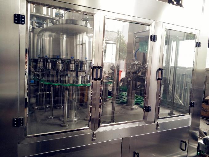Προσαρμοσμένη μηχανή πλήρωσης χυμού γραμμών παραγωγής χυμού με τον έλεγχο οθόνης αφής PLC 0