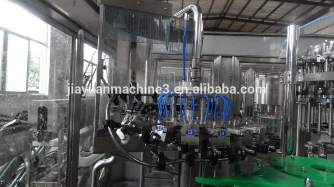Μηχανή πλήρωσης μπύρας νερού αερίου μη αλκοολούχων ποτών για την ενωμένη με διοξείδιο του άνθρακα γραμμή παραγωγής ποτών