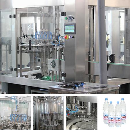 Αυτόματη μηχανή πλήρωσης μπουκαλιών νερό κατανάλωσης με την εργασία/την ενέργεια - αποταμίευση 0