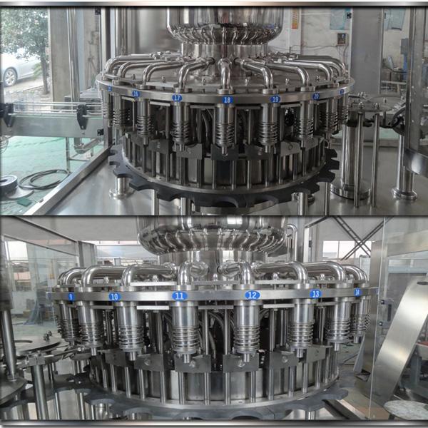 Μπουκαλιών νερό πλήρωσης μηχανών ανοξείδωτο που ενώνεται στενά βαρέων καθηκόντων 1