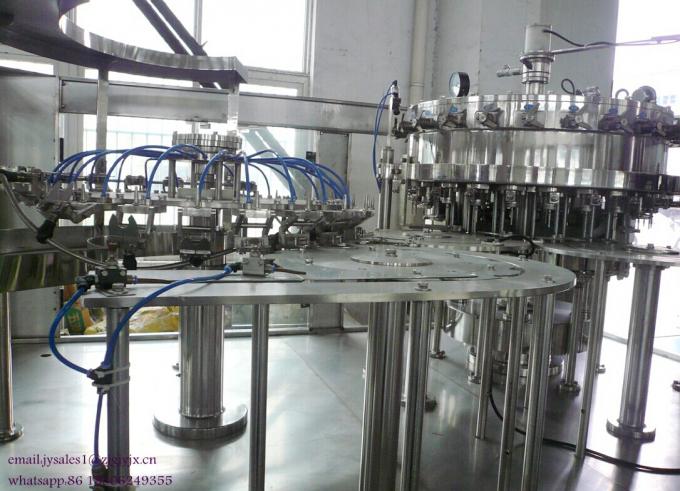 330-2000ML ενωμένη με διοξείδιο του άνθρακα μηχανή πλήρωσης ποτών, εγκαταστάσεις κάλυψης πλήρωσης πλύσης μπουκαλιών 1