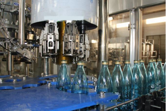 Μηχανή πλήρωσης ποτών μπουκαλιών της PET/ενωμένες με διοξείδιο του άνθρακα γραμμές παραγωγής ποτών 5