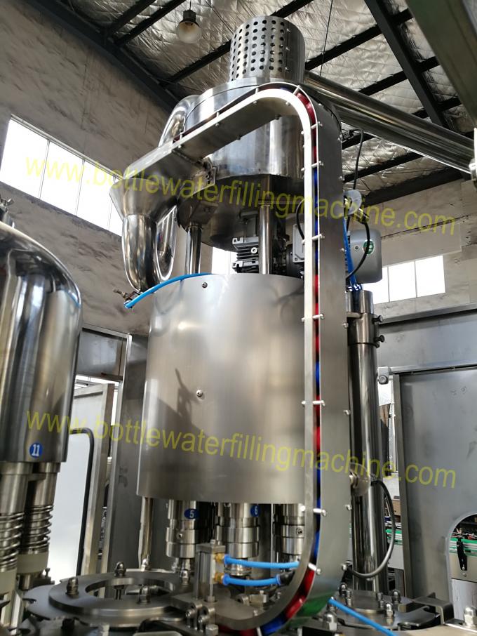Καθαρισμένη μηχανή πλήρωσης μπουκαλιών της PET πόσιμου νερού 4000B/H Capactiy 1