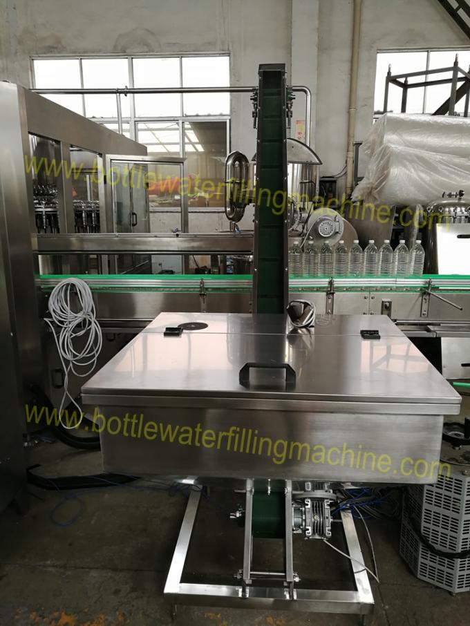 Περιστροφική Capper υλικών πληρώσεως Rinser αυτόματη μηχανή πλήρωσης μπουκαλιών νερό 18000bph 0