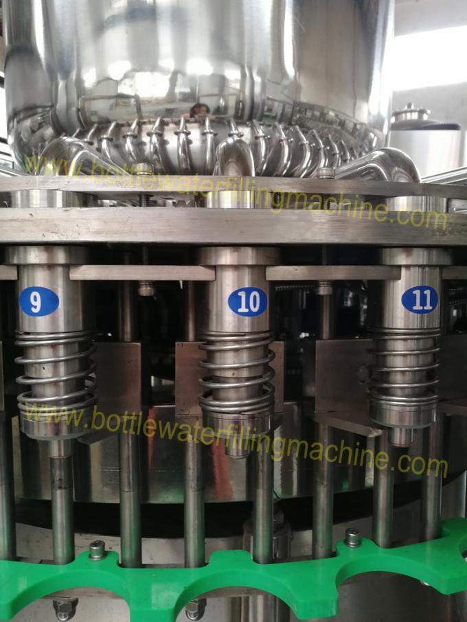 Περιστροφική Capper υλικών πληρώσεως Rinser αυτόματη μηχανή πλήρωσης μπουκαλιών νερό 18000bph 2
