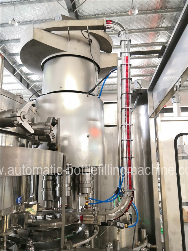 Ενωμένα με διοξείδιο του άνθρακα ποτό μηχανή πλήρωσης ποτών/μη αλκοολούχο ποτό που κάνει τη γραμμή παραγωγής μηχανών 2