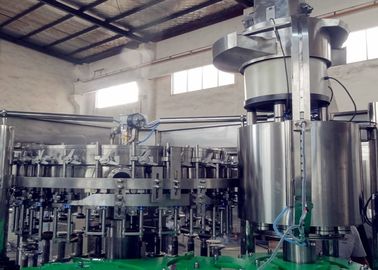 Easy Operation Carbonated Beverage Filling Machine For Glass Bottles 4.3KW