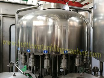 380v 50hz Liquid Water Bottle Filling Machine / Mineral Water Plant Machinery