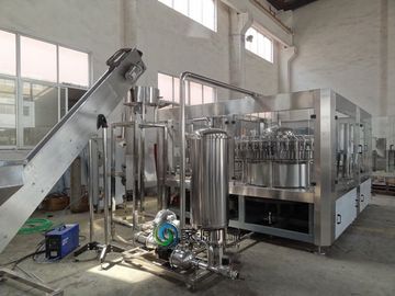 Silvery White Automaitc Water Bottle Filling Machine SUS304 Material