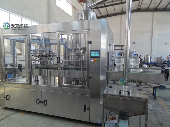 5L - 10L  Juice Filling Machine / Auto Liquid Filling Machine 3 in 1 For Juice