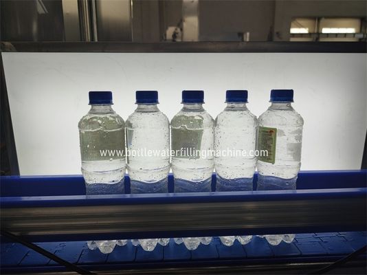 Πλυντήριο πλήρωσης 1000BPH Πλυντήριο καπακιού PLC HMI Control