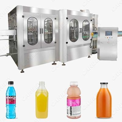 Μηχανή πλήρωσης ανθρακούχων ποτών 100ml-2000ml Πέντε Κεφαλών